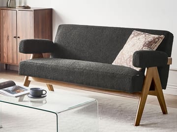 2-personers sofa Tamre - Grå/Brun - Møbler - Sofaer - 2 personers sofa