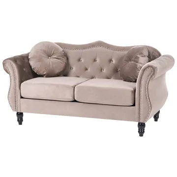 2-personers sofa Skien - Taupe - Møbler - Sofaer - 2 personers sofa