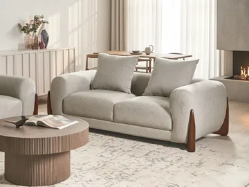 2-personers sofa Vinliden - Taupe - Møbler - Sofaer - 2 personers sofa