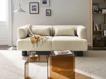 2-personers sofa Movik - Råhvid - Møbler - Sofaer - 2 personers sofa