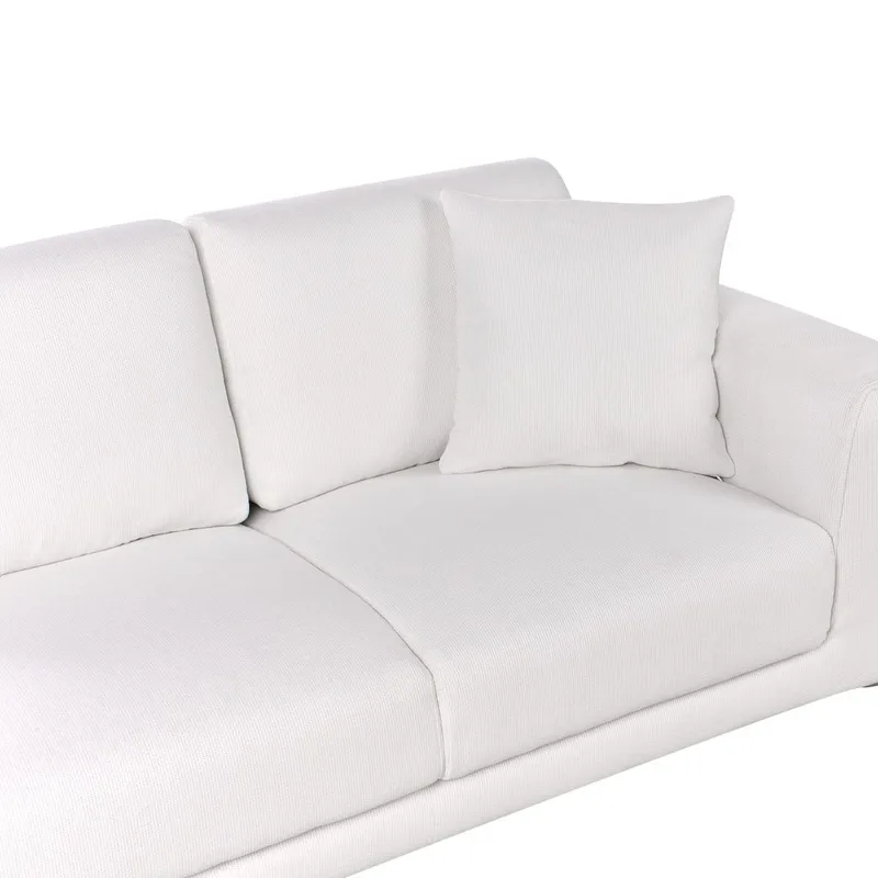 2-personers sofa Reinen - Hvid, Sort - Møbler - Sofaer - 2 personers sofa