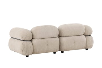 2-personers sofa Venture Home Mika - beige - Møbler - Sofaer - 2 personers sofa