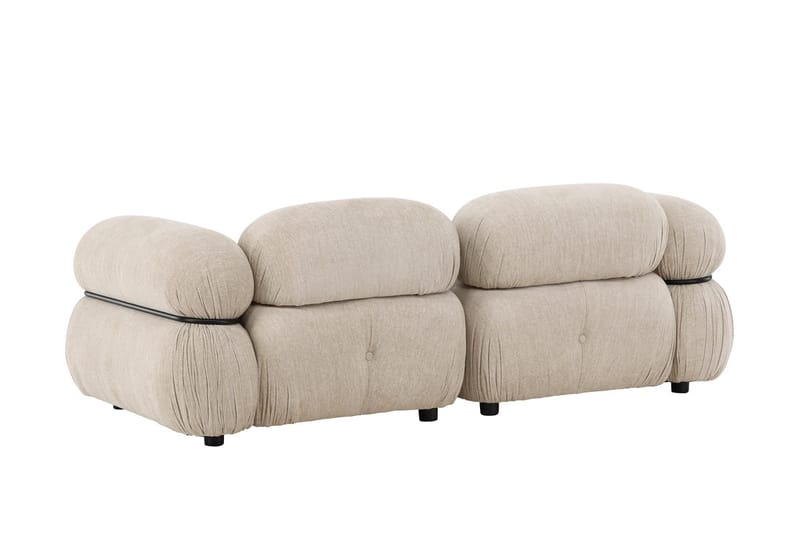 2-personers sofa Venture Home Mika - beige - Møbler - Sofaer - 2 personers sofa