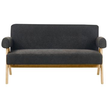 2-personers sofa Tamre - Sort, lysebrun - Møbler - Sofaer - 2 personers sofa