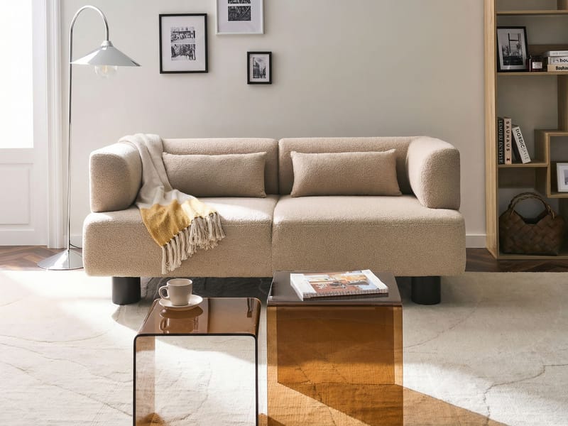 2-personers sofa Movik - Beige - Møbler - Sofaer - 2 personers sofa