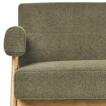 2-personers sofa Tamre - Grøn, lysebrun - Møbler - Sofaer - 2 personers sofa