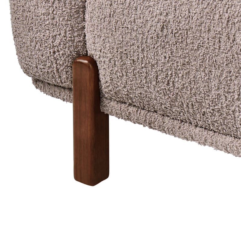 2-personers sofa Odnes i bouclé - Beige - Møbler - Sofaer - 2 personers sofa