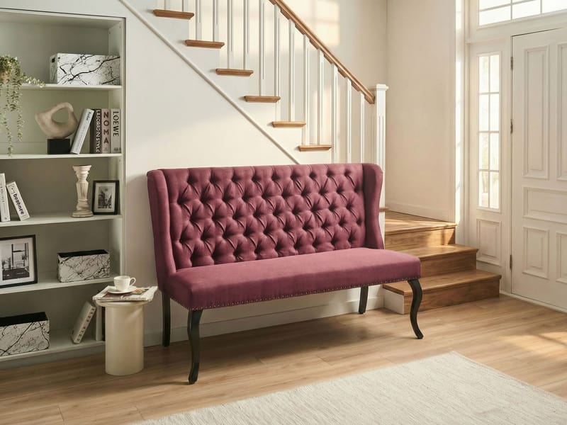2-personers sofa Torsby - Mørkerød - Møbler - Sofaer - 2 personers sofa