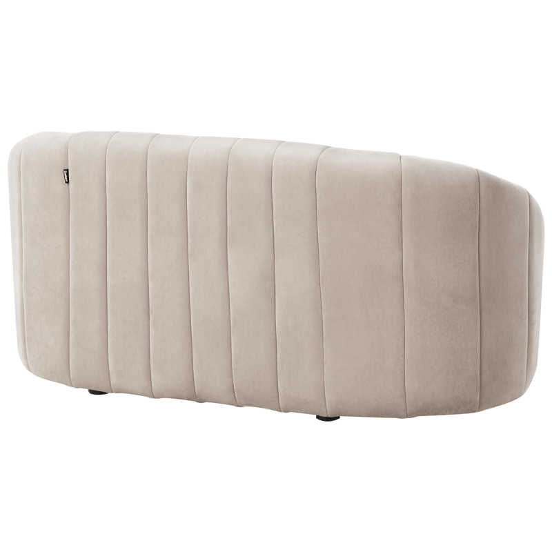 2-personers sofa Malung - Beige - Møbler - Sofaer - Velour sofaer