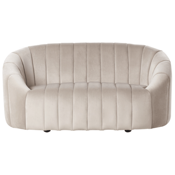 2-personers sofa Malung - Beige - Møbler - Sofaer - Velour sofaer