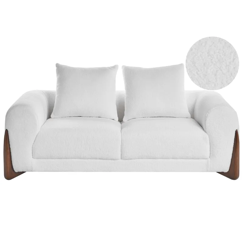 2-personers sofa Vinliden, Hvid