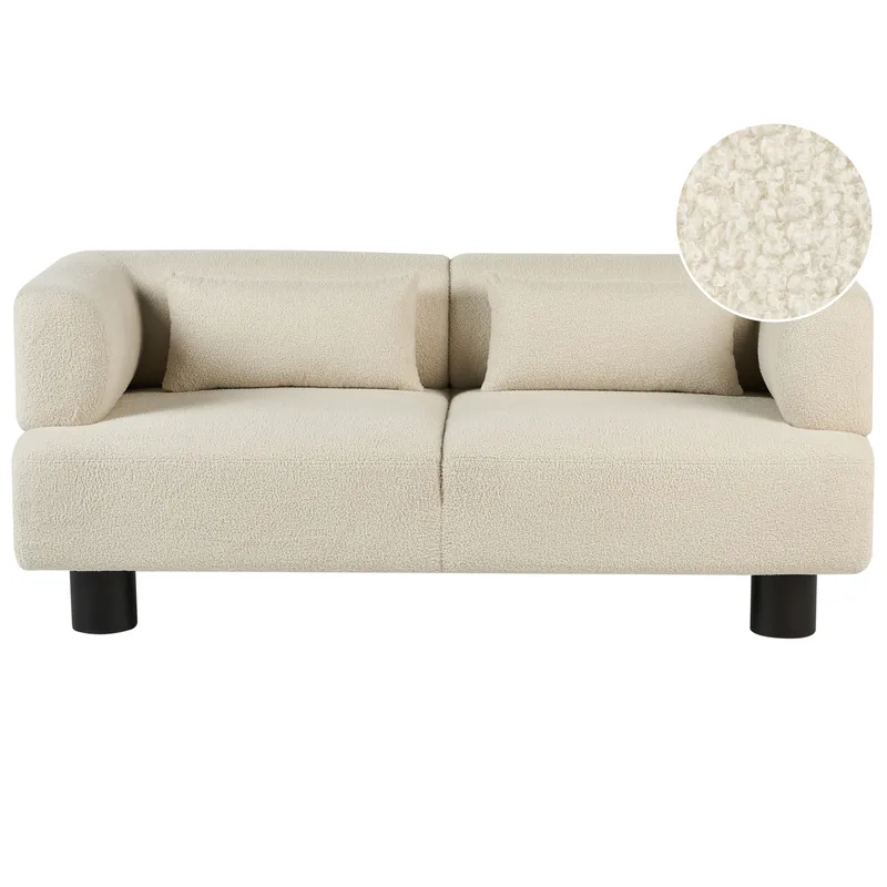 2-personers sofa Movik, Råhvid