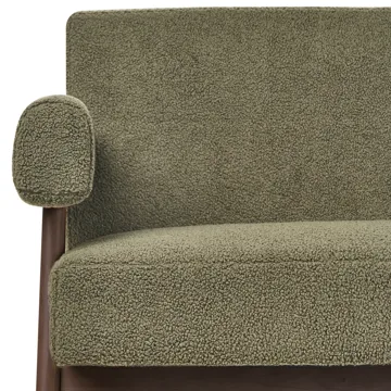 2-personers sofa Tamre - Grøn/Mørkebrun - Møbler - Sofaer - 2 personers sofa