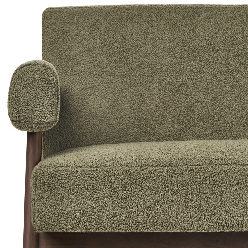 2-personers sofa Tamre - Grøn/Mørkebrun - Møbler - Sofaer - 2 personers sofa