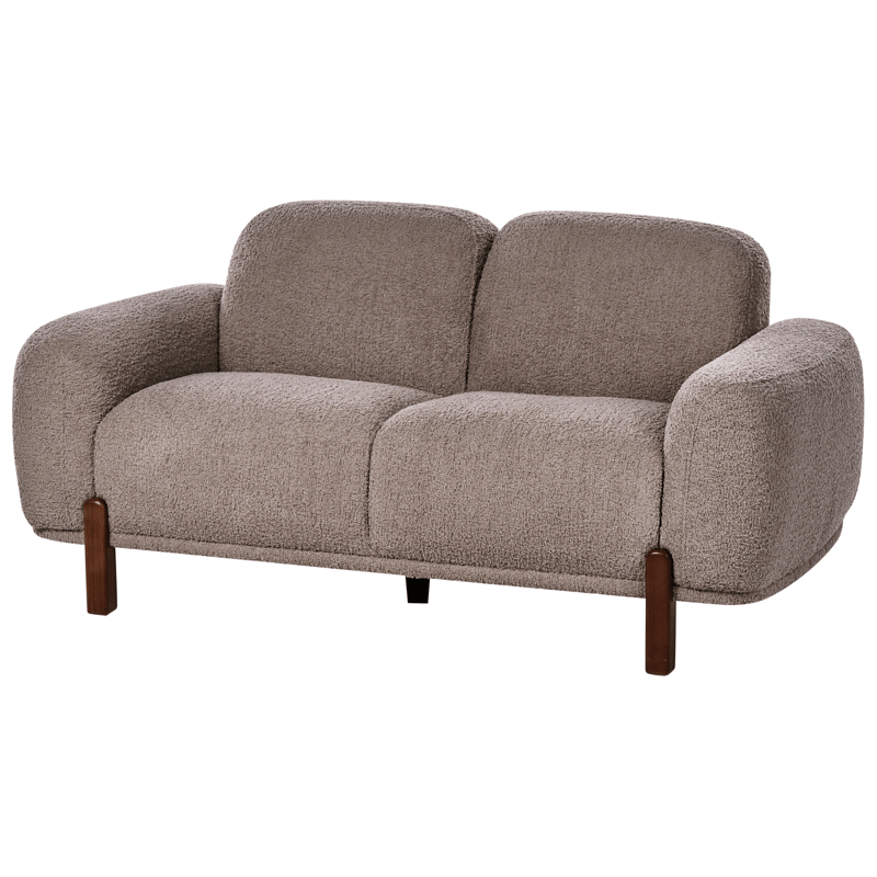 2-personers sofa Odnes i bouclé - Beige - Møbler - Sofaer - 2 personers sofa
