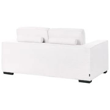 2-personers sofa Vikran - Hvid, Sort - Møbler - Sofaer - 2 personers sofa