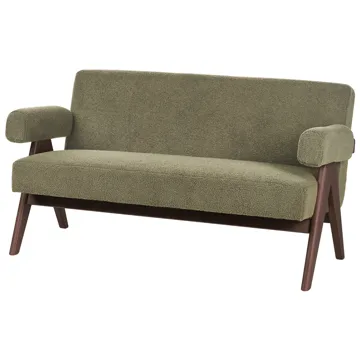 2-personers sofa Tamre - Grøn/Mørkebrun - Møbler - Sofaer - 2 personers sofa