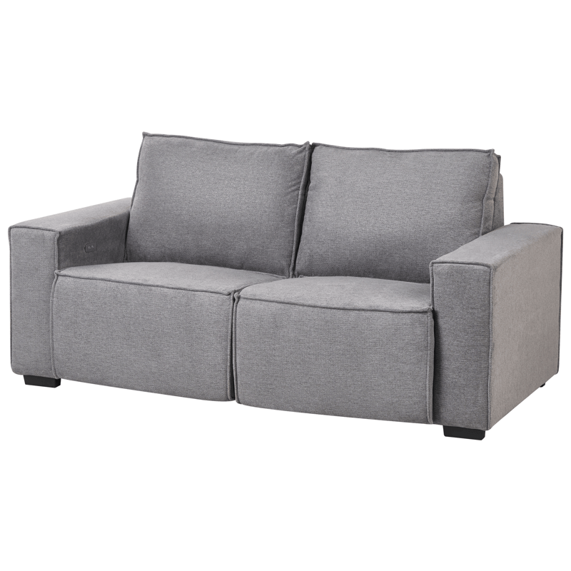 2-personers sofa Nukari - Grå - Møbler - Sofaer - Recliner sofaer - 2 personers biografsofa & reclinersofa