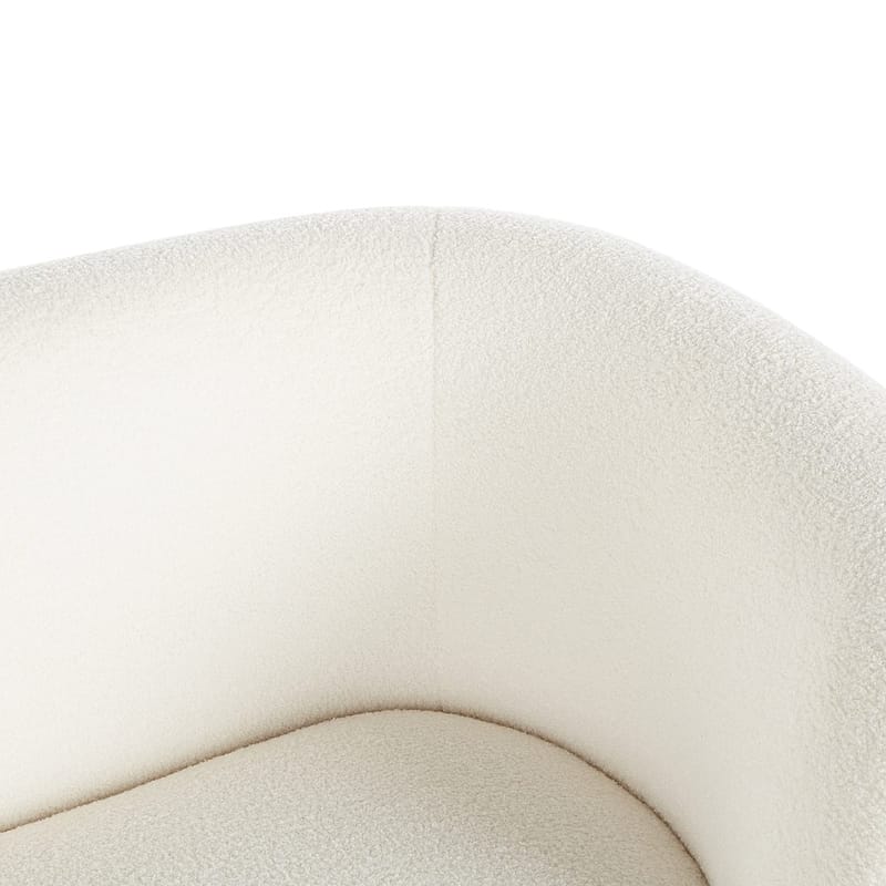 2-personers sofa Loen - Hvid, guld - Møbler - Sofaer - 2 personers sofa