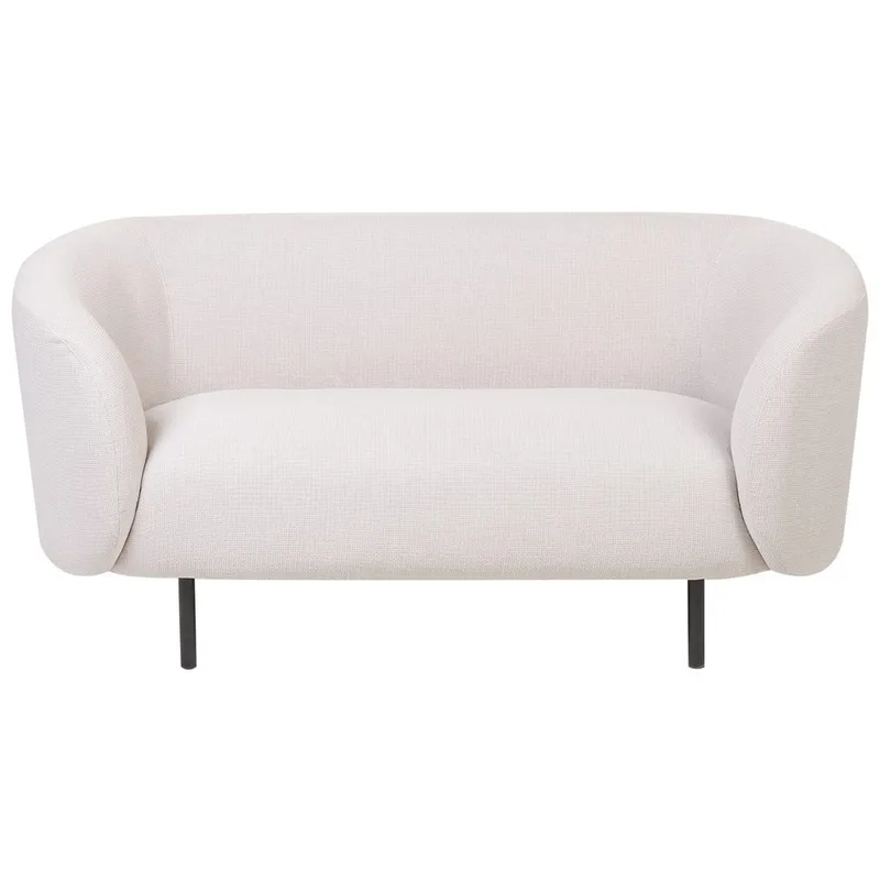 2-personers sofa Loen - Beige, sort - Møbler - Sofaer - 2 personers sofa
