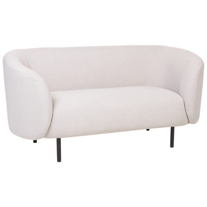 2-personers sofa Loen - Beige, sort - Møbler - Sofaer - 2 personers sofa