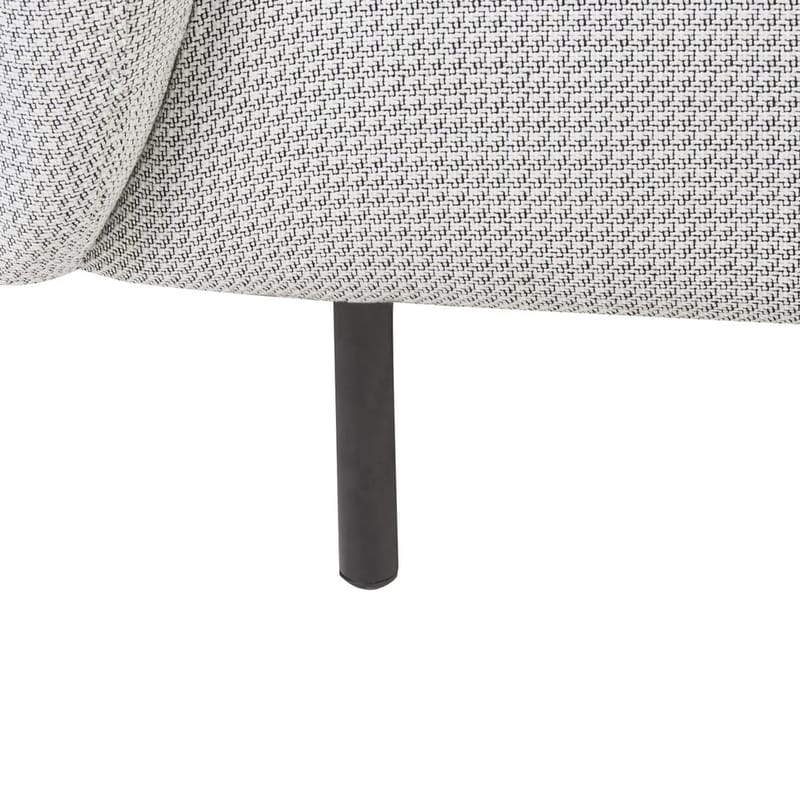 2-personers sofa Loen - Hvid, Sort - Møbler - Sofaer - 2 personers sofa