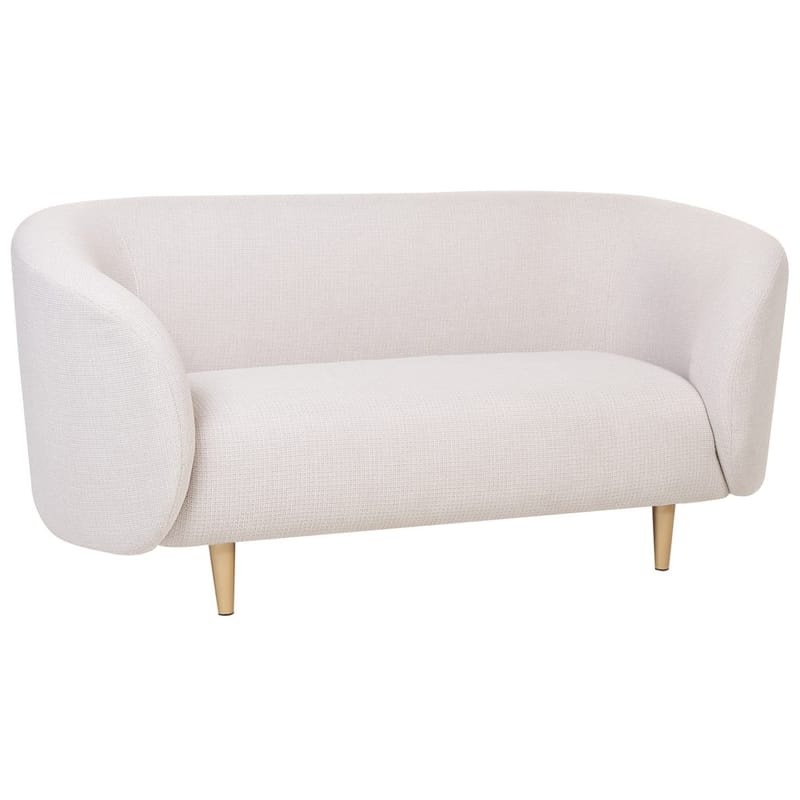2-personers sofa Loen - Beige, guld - Møbler - Sofaer - 2 personers sofa