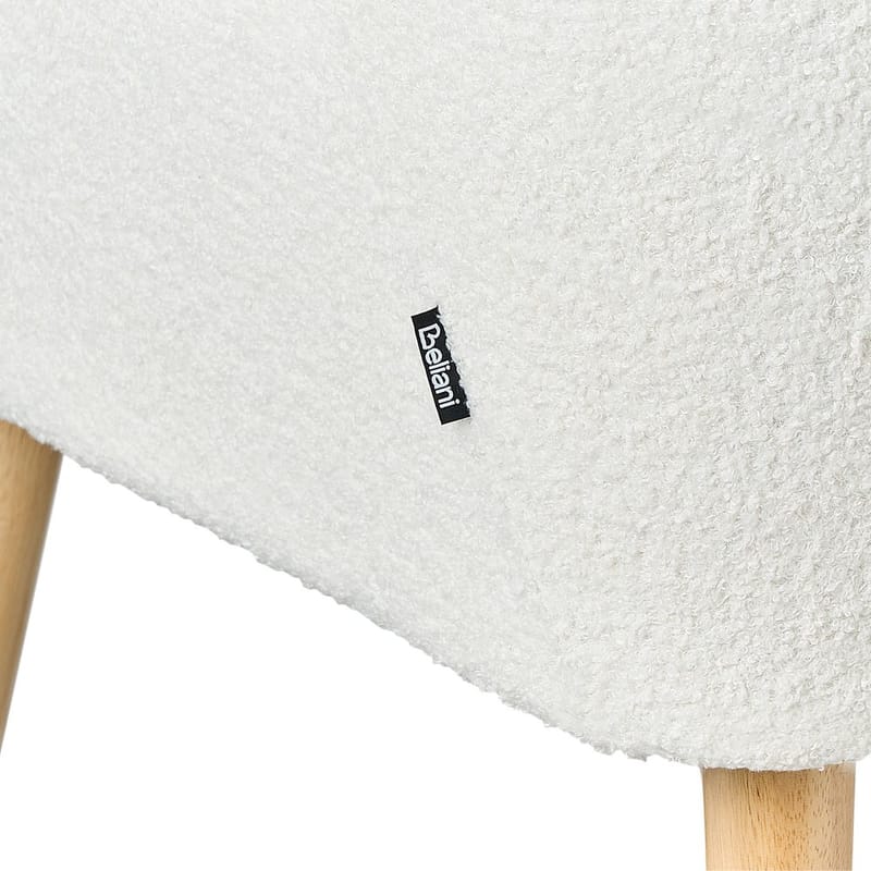 2-personers sofa Skibby - Hvid, lyst træ - Opbevaring - Opbevaring til småting - Opbevaringsstativ - Pallestativ