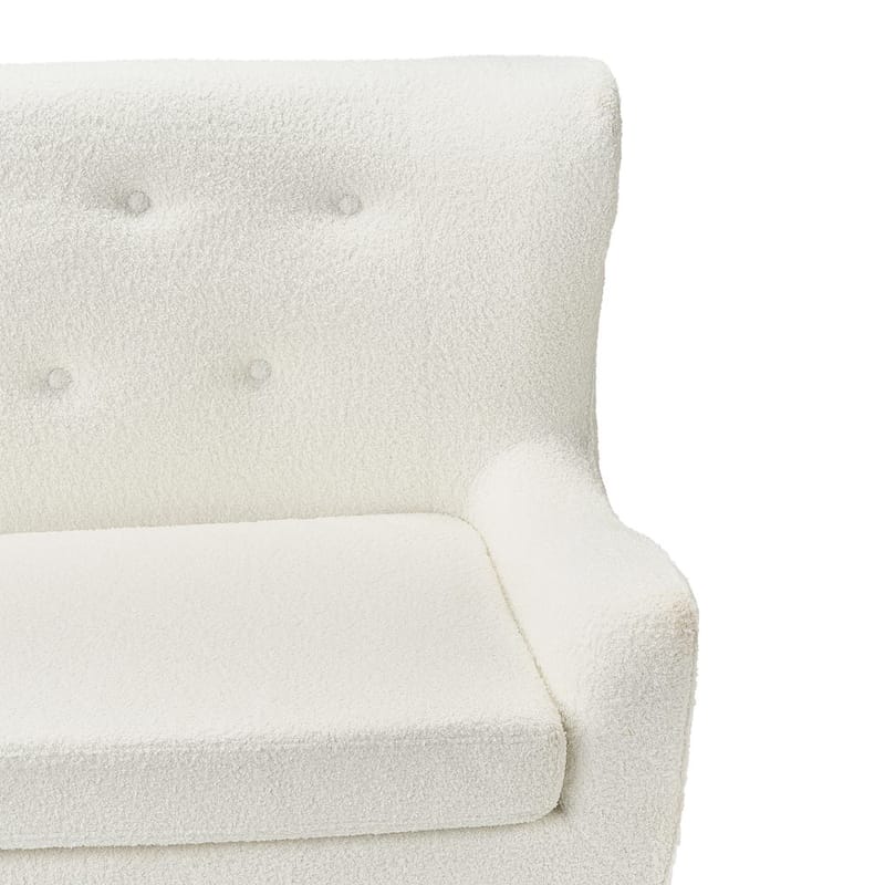 2-personers sofa Skibby - Hvid, lyst træ - Opbevaring - Opbevaring til småting - Opbevaringsstativ - Pallestativ