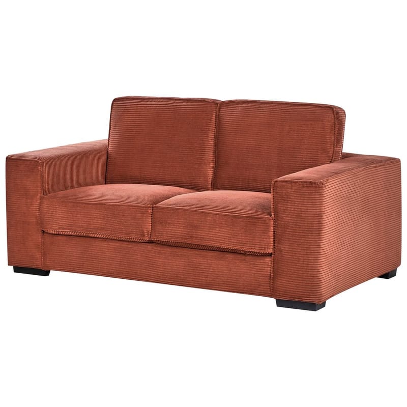 2-personers sofa Vikran - Brun, Sort - Møbler - Sofaer - 2 personers sofa