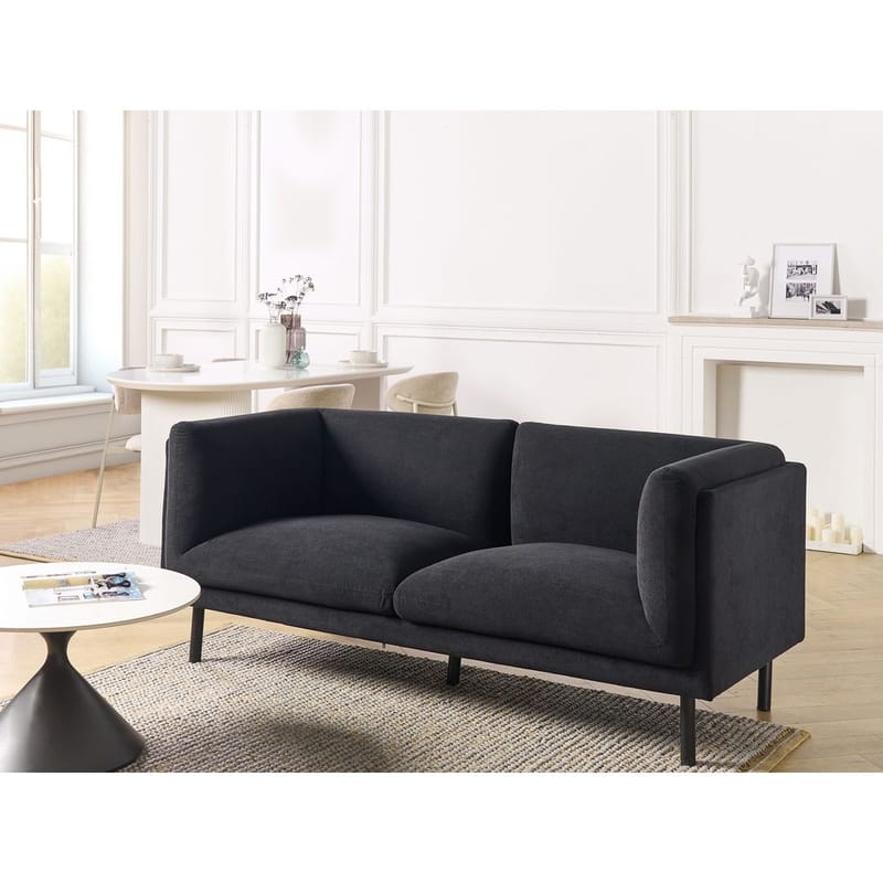 2-personers sofa Vorgod - Sort - Møbler - Sofaer - 2 personers sofa