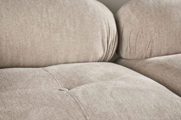2-personers sofa Venture Home Mika - beige - Møbler - Sofaer - 2 personers sofa