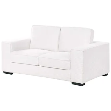2-personers sofa Vikran - Hvid, Sort - Møbler - Sofaer - 2 personers sofa