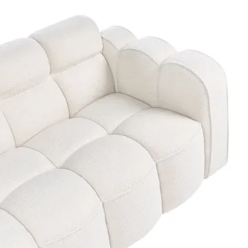 2-personers sofa Utana - Off-White - Møbler - Sofaer - 2 personers sofa