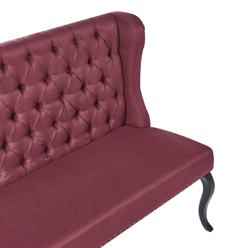 2-personers sofa Torsby - Mørkerød - Møbler - Sofaer - 2 personers sofa