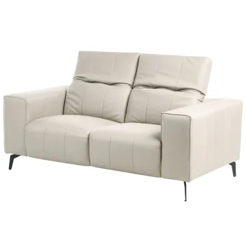 2-personers sofa Ommel - Lys beige - Møbler - Sofaer - Recliner sofaer - 2 personers biografsofa & reclinersofa
