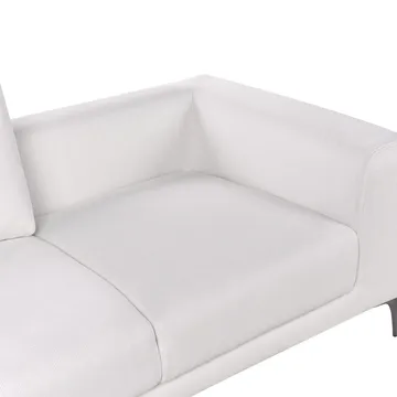 2-personers sofa Reinen - Hvid, Sort - Møbler - Sofaer - 2 personers sofa