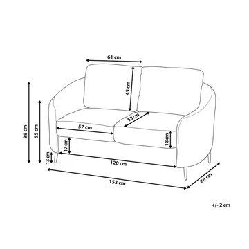 2-personers sofa Trosa - Møbler - Sofaer - 2 personers sofa