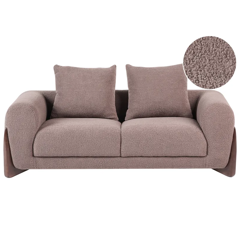 2-personers sofa Vinliden, Rosa
