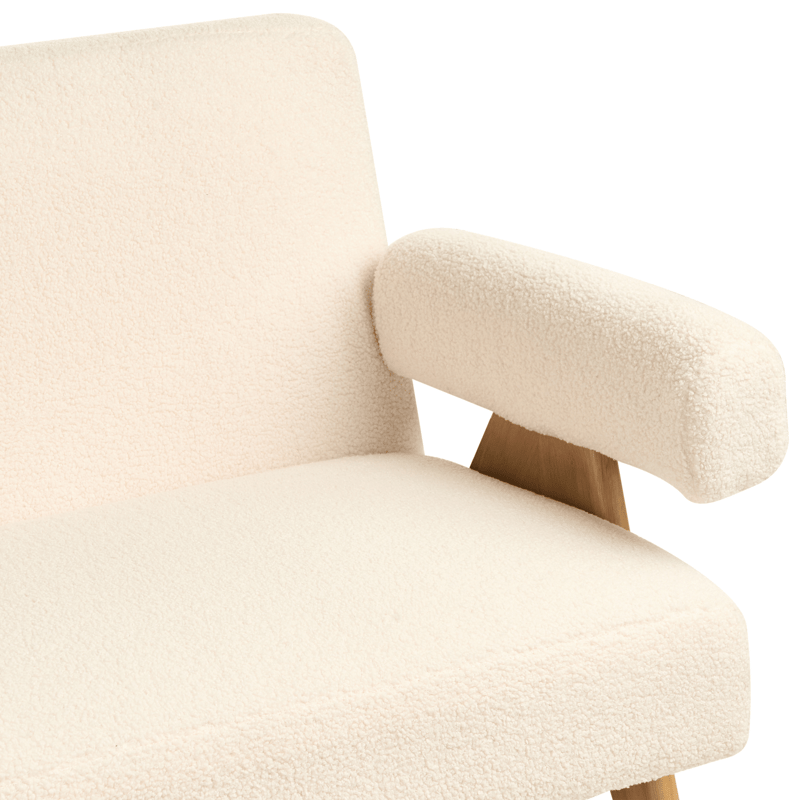 2-personers sofa Tamre - Off-white, lysebrun - Møbler - Sofaer - 2 personers sofa