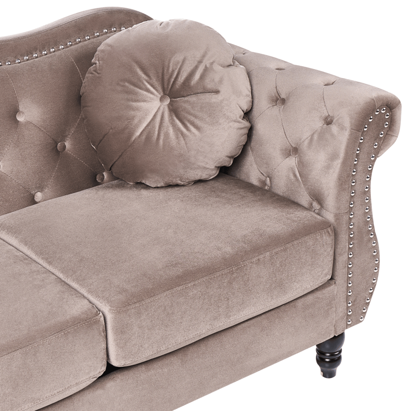2-personers sofa Skien - Taupe - Møbler - Sofaer - 2 personers sofa