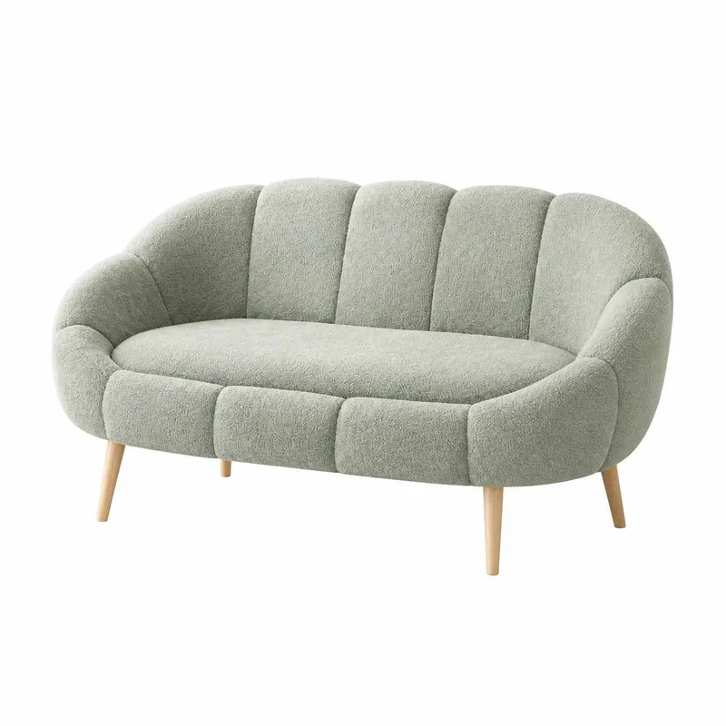 2-personers sofa Atelier Del Sofa Lida (130 x 105 x 50 cm) Grøn, undefined