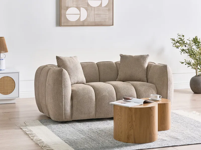 2-personers sofa Ness - Taupe - Møbler - Sofaer - 2 personers sofa