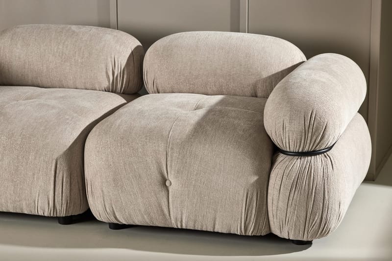 2-personers sofa Venture Home Mika - beige - Møbler - Sofaer - 2 personers sofa