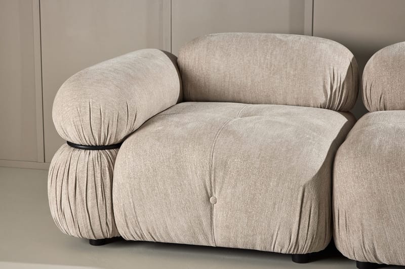 2-personers sofa Venture Home Mika - beige - Møbler - Sofaer - 2 personers sofa