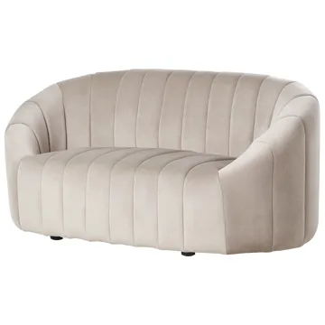 2-personers sofa Malung - Beige - Møbler - Sofaer - Velour sofaer