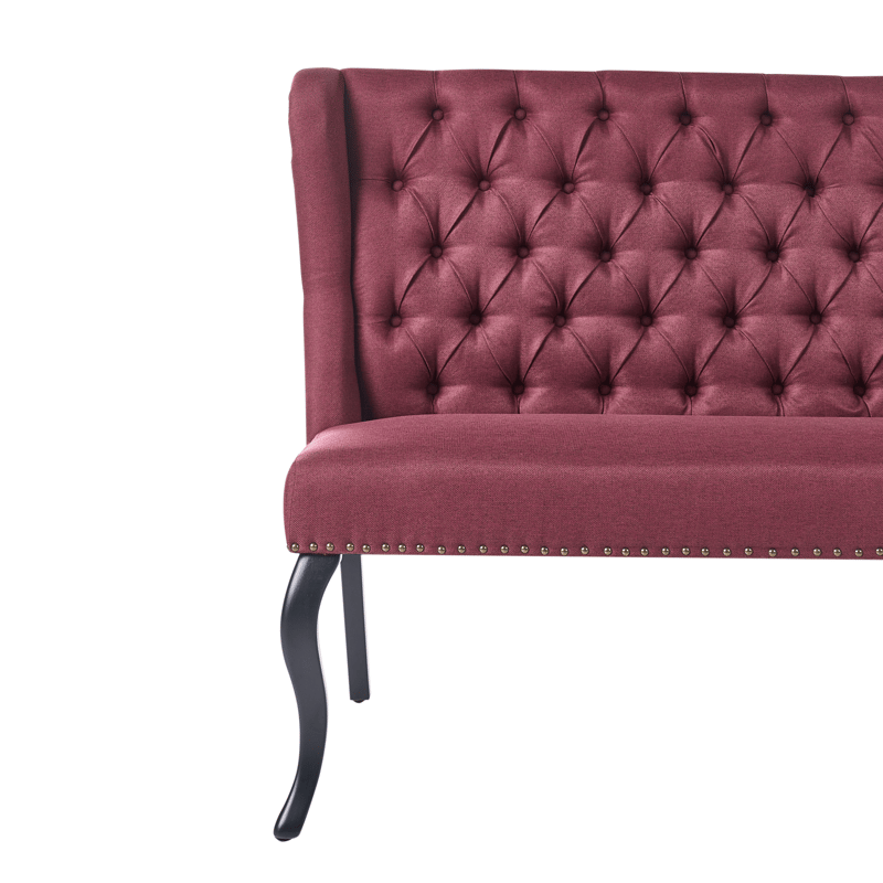 2-personers sofa Torsby - Mørkerød - Møbler - Sofaer - 2 personers sofa
