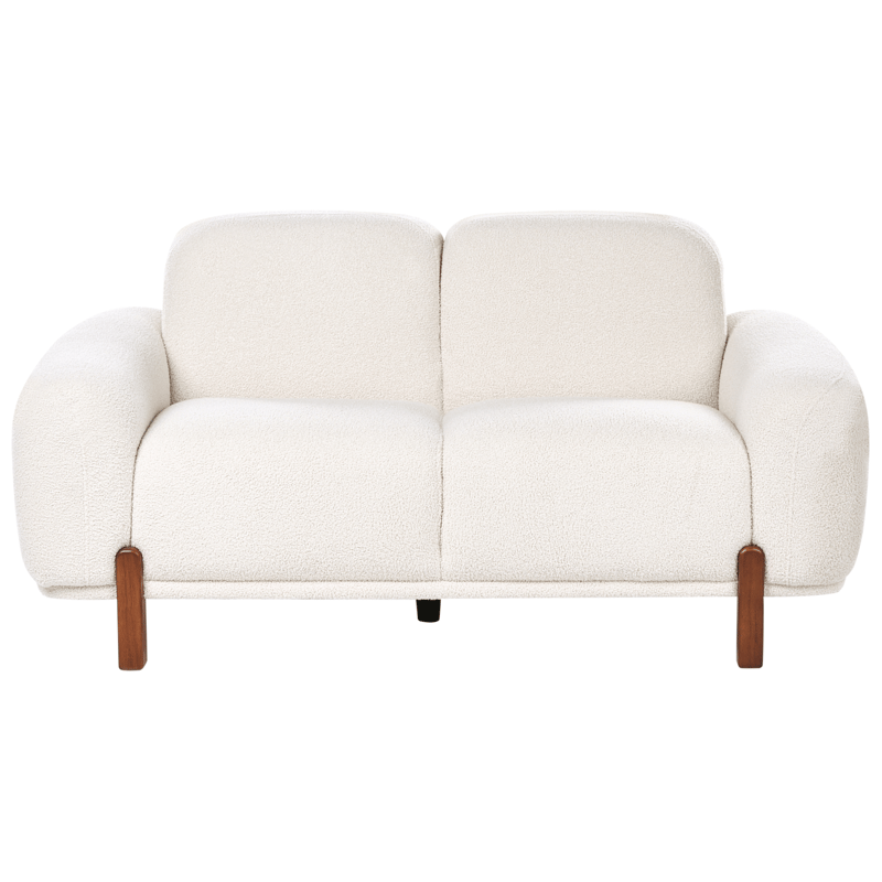 2-personers sofa Odnes i bouclé - Hvid - Møbler - Sofaer - 2 personers sofa