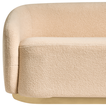 2-personers sofa Sipo - Beige - Møbler - Sofaer - 2 personers sofa