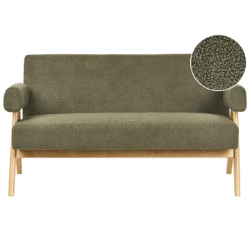 2-personers sofa Tamre - Grøn, lysebrun - Møbler - Sofaer - 2 personers sofa